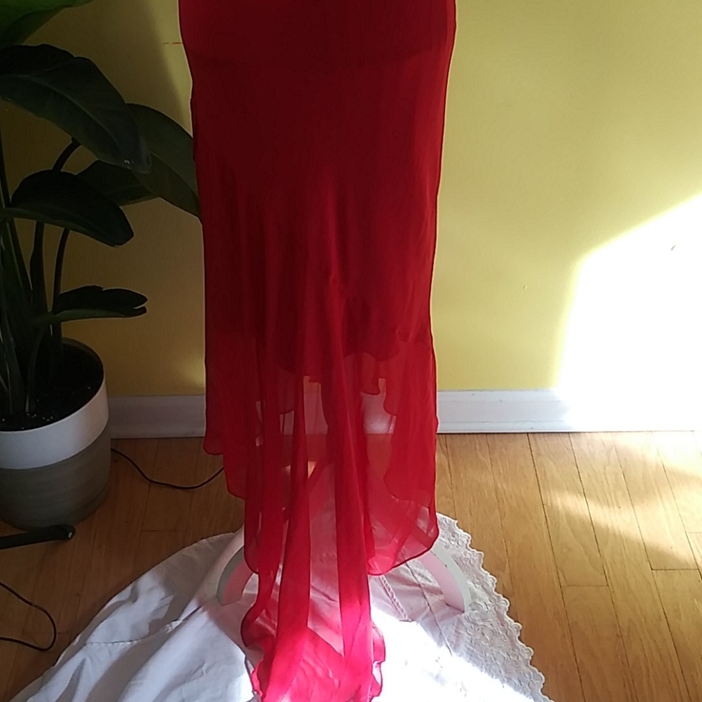 CICCI Women Red Gown With Beads Size XL - Picture 7 of 14